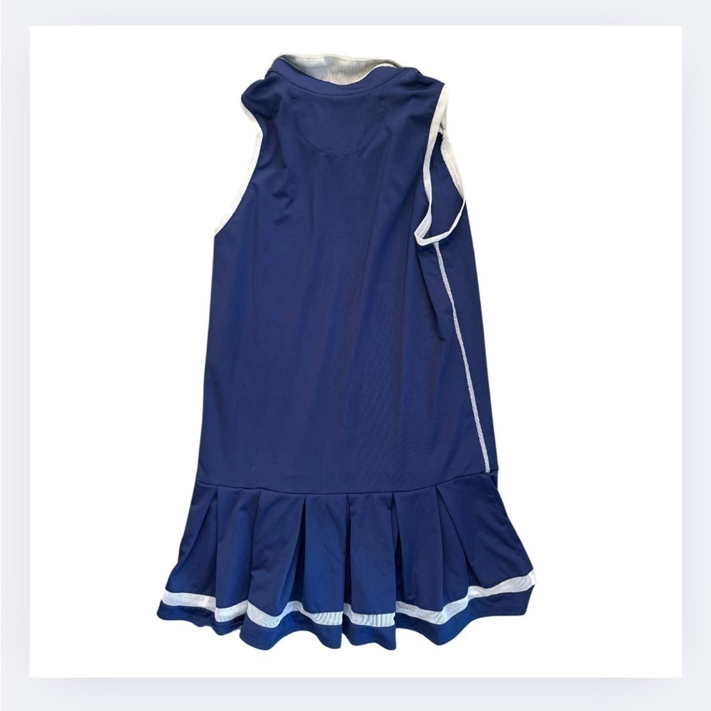Lucky in Love Girls Navy Tennis Dress - Picture 2 of 7